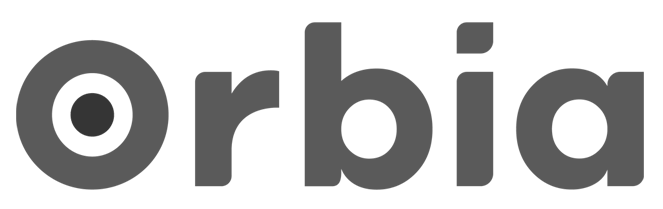 Logotipo da Orbia, uma empresa parceira e colaboradora, reconhecida por sua contribuição e envolvimento com o projeto ou iniciativa em questão.