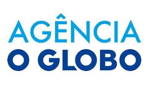 A imagem revela o logotipo do renomado Portal de Notícias Agência O Globo, líder no setor de comunicação.