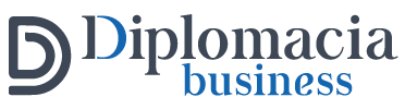 A imagem revela o logotipo do renomado Portal de Notícias Diplomacia Business, líder no setor de comunicação.