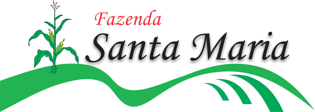 A imagem apresenta o logotipo da renomada Empresa Fazenda Santa Maria referência no setor Agropecuário Nacional.